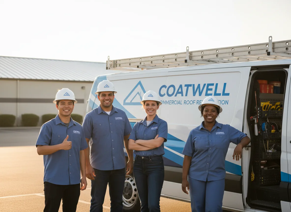 Commercial roof coating company in Aurora, MO